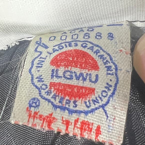 Vintage Body English Black Pleated A-Line Midi Skirt High Waist Union Tag 5/6 - Picture 8 of 8